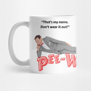 Pee-Wee Funny 80s 1980s Mug